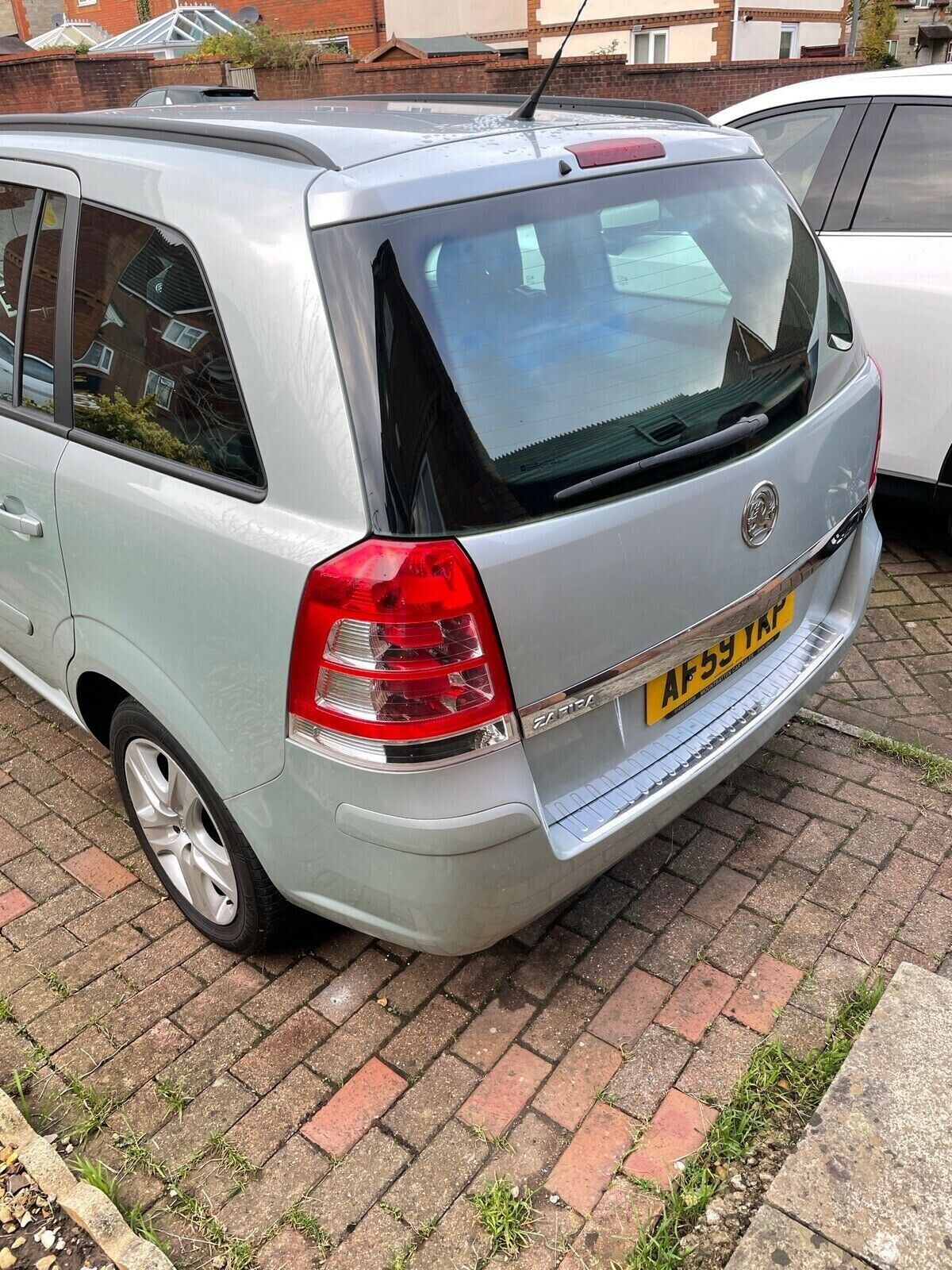 Chrome Rear Bumper Protector For Vauxhall Opel Zafira B (MKII) 2005-2014