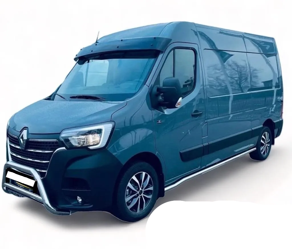 ABS SUN VISOR SOILD BLACK ACRYLIC Compatible For RENAULT MASTER 2018-2024