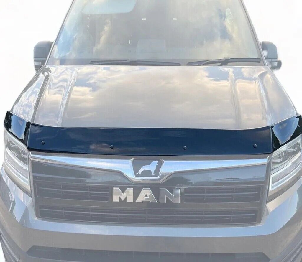 BONNET WIND STONE DEFLECTOR PROTECTOR FOR VW CRAFTER/MAN TGE 2017-2024