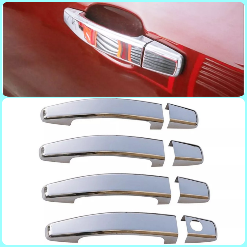 Chrome Door Handle Cover 4DR FOR VAUXHALL OPEL ANTARA-MOKKA-MOKKA-X/ASTRA H-J