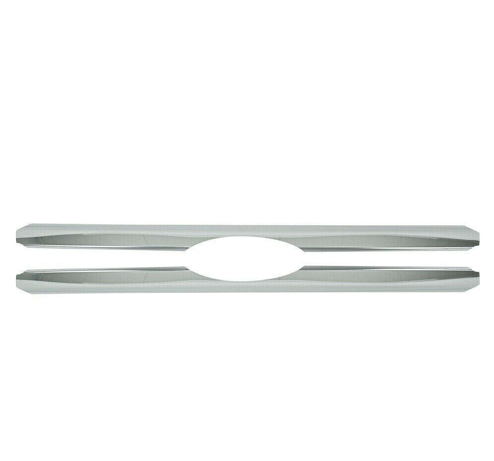 Chrome Front Grill Covers 2Pieces STAINLESS STEEL For Ford Transit MK7 2006-2013