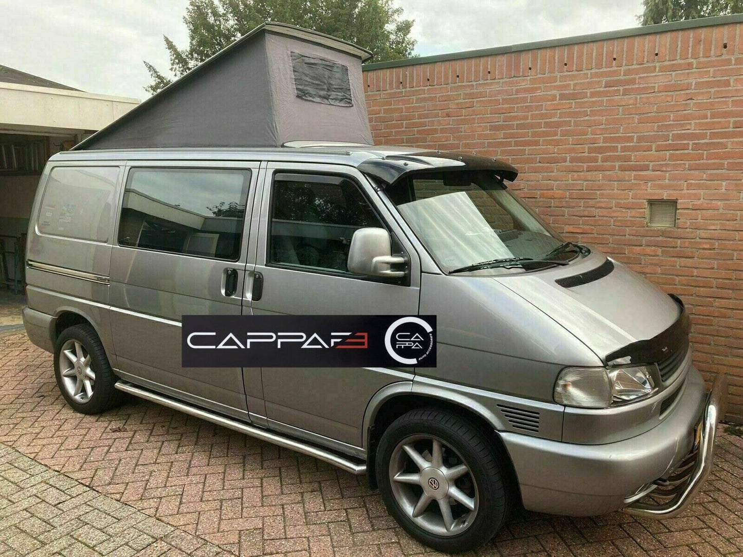 ABS SUN VISOR SOILD BLACK ACRYLIC Compatible For VW T4 TRANSPORTER/CARAVELLE