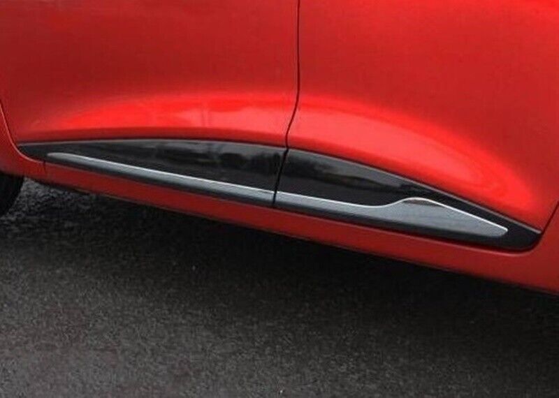 Chrome Side Door Streamer 4Pcs S.Steel Renault Clio IV HB 5D/SW 2012-2019