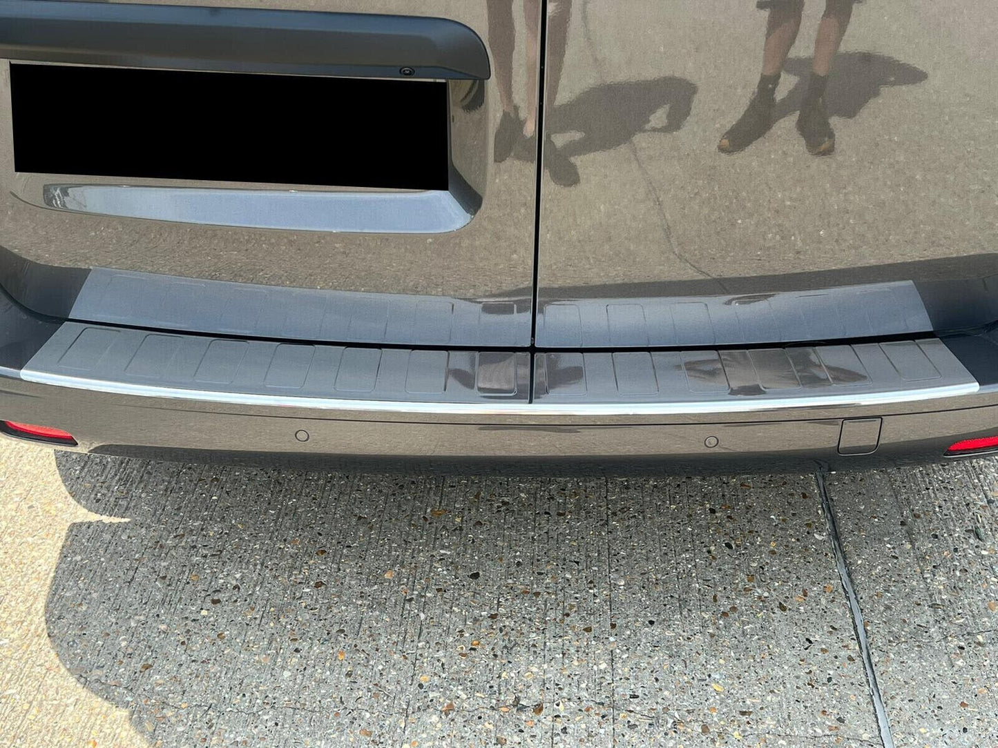 Chrome Rear Bumper Stainless Steel For PEUGEOT EXPERT/TRAVELLER 2016-2023