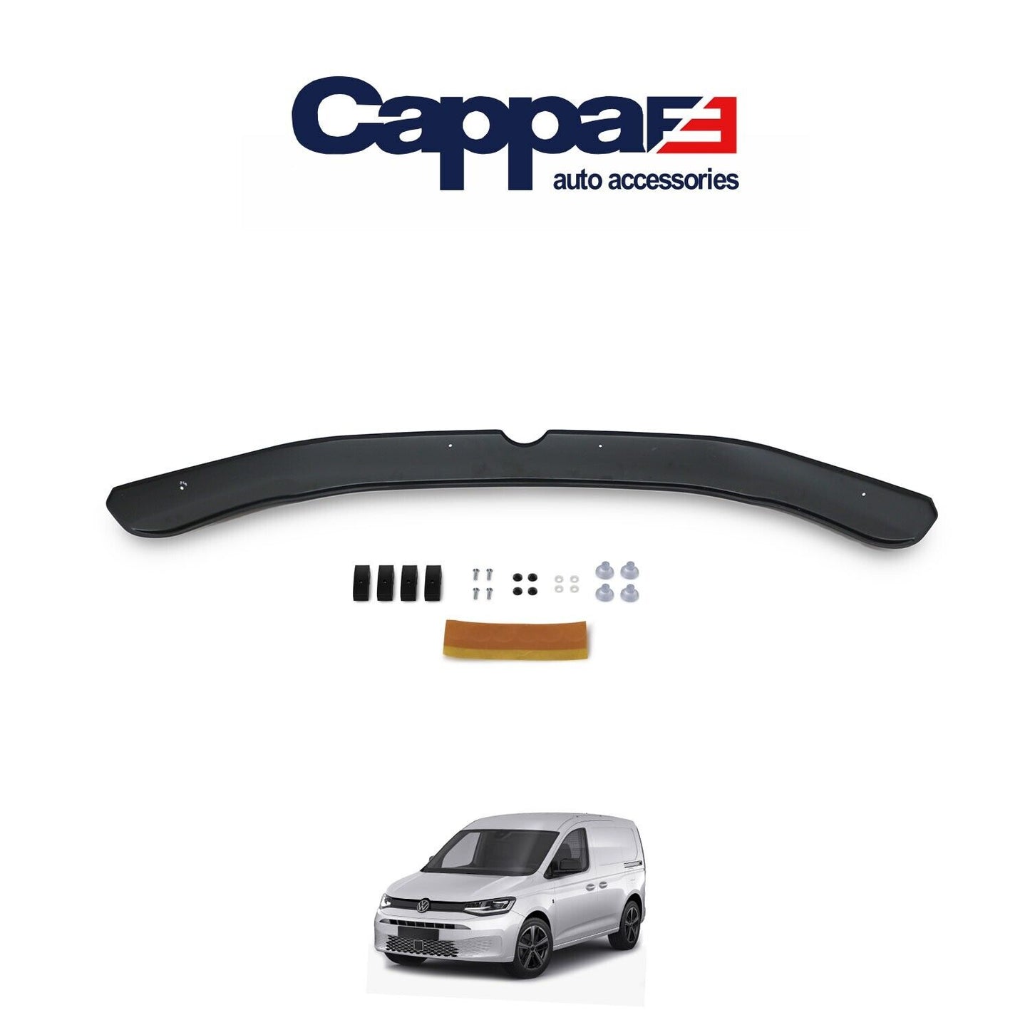 BONNET WIND STONE DEFLECTOR PROTECTOR FOR VW CADDY MK5 V 2020-2023