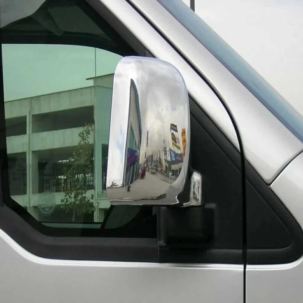 Abs Chrome Wing Mirror Cover 2pcs For Ford Transit Tourneo Connect 2002-2009