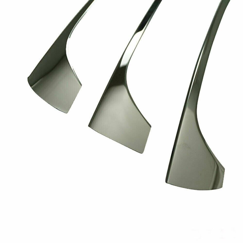 Dark Chrome Front Grill 5Pcs Stainless Steel For Mercedes Vito 2104-2020