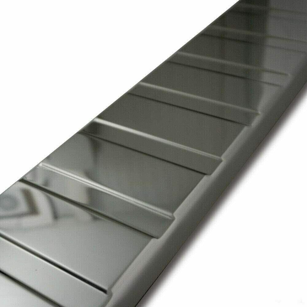 Dark Chrome Rear Bumper Protector For Renault Trafic/Vauxhall Opel Vivaro 2014-