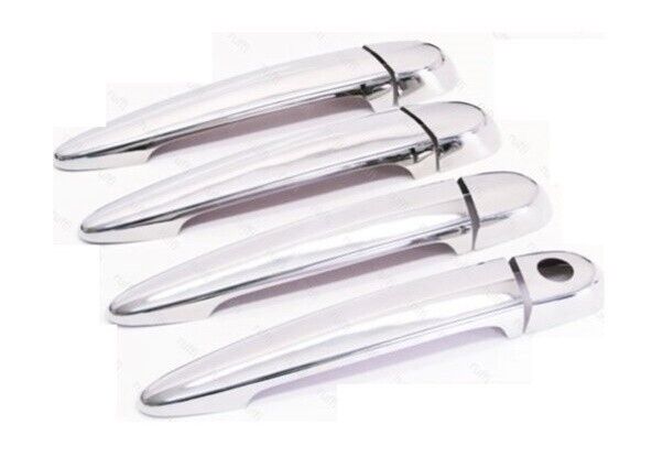 Chrome Door Handle Cover 4Door S.STEEL (LHD) FITS Bmw 3 Series E46 2000-2007