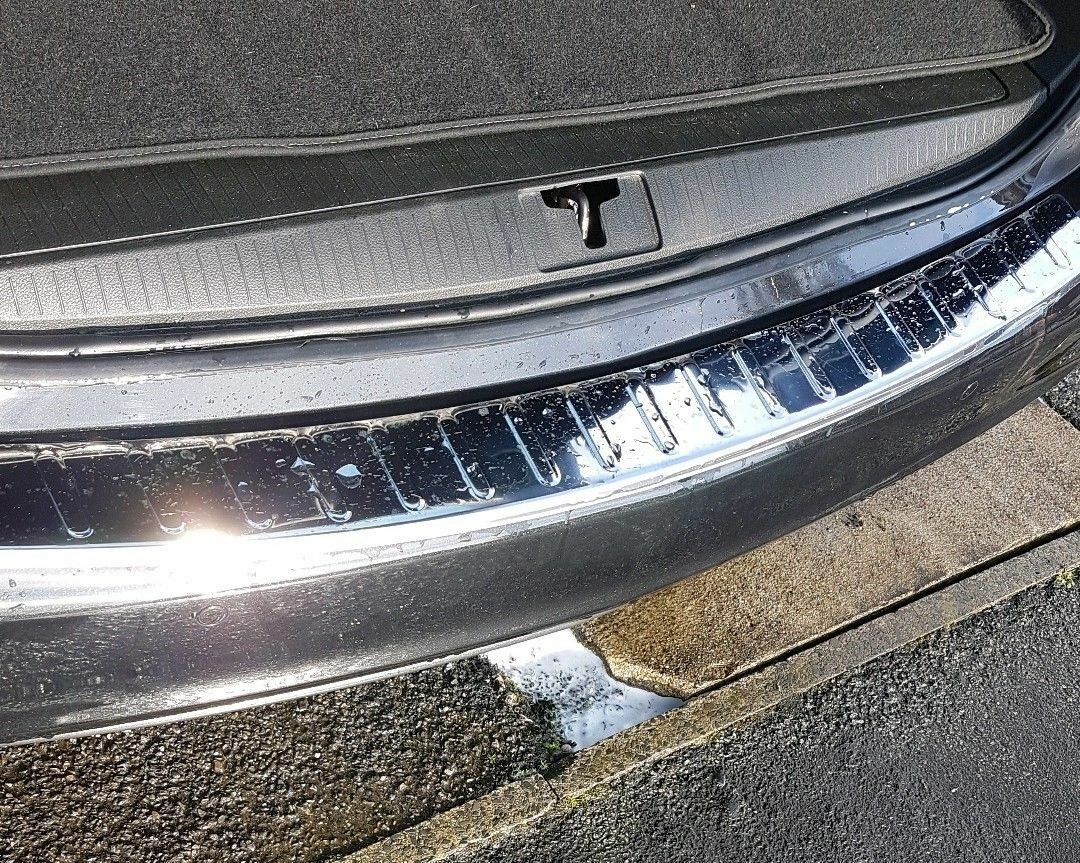 Chrome Rear Bumper Protector For Vauxhall Opel Zafira C Tourer 2011-2018