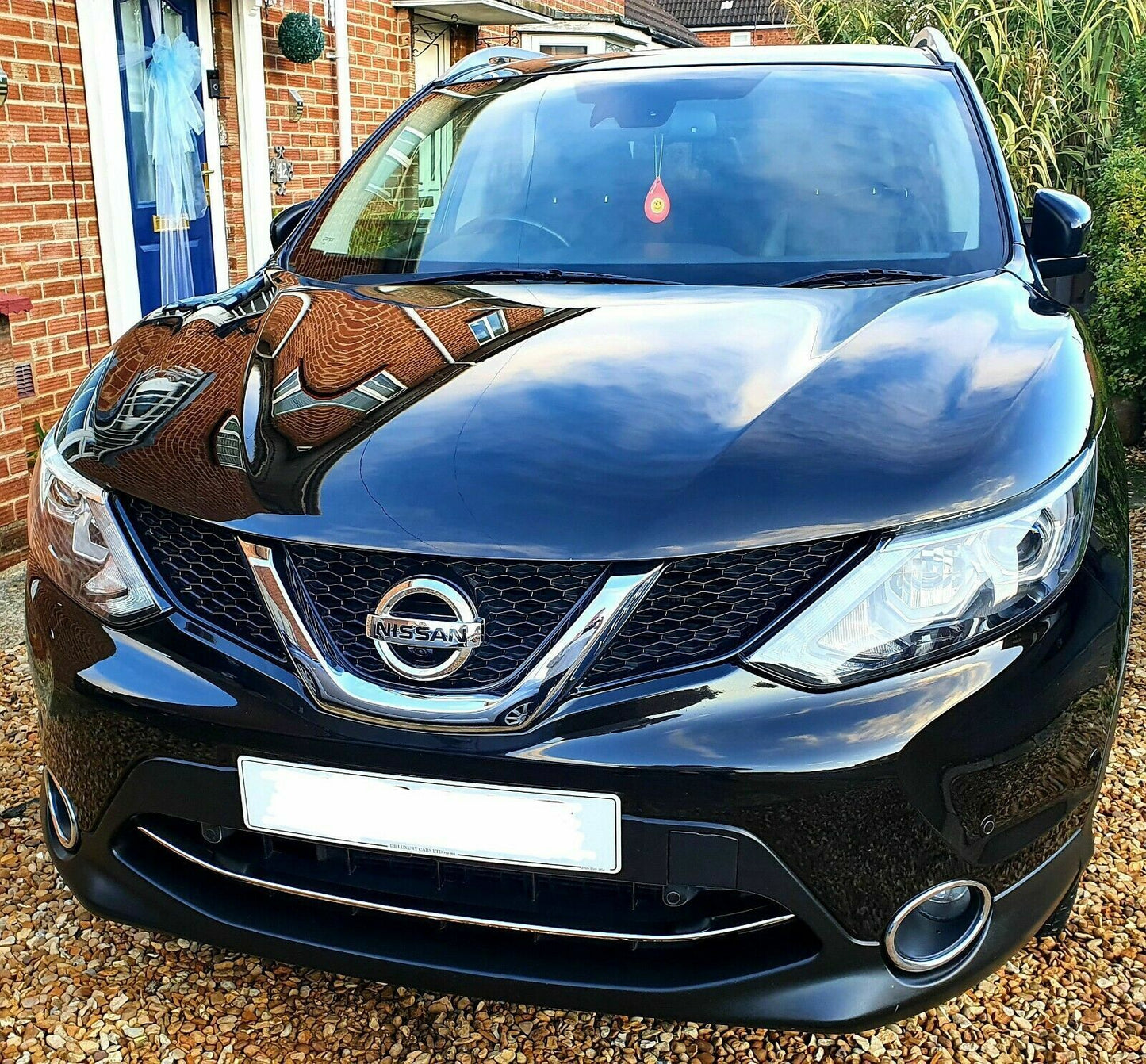 Chrome Front Bumper Streamer 1PcsS.Steel Fit Nissan Qashqai J11 2013-2016