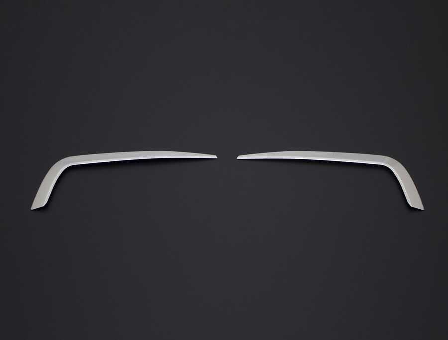 Chrome Fog Lamp Rim Covers 2pcs S.Steel For VW PASSAT B8.5 Facelift 2018-2023