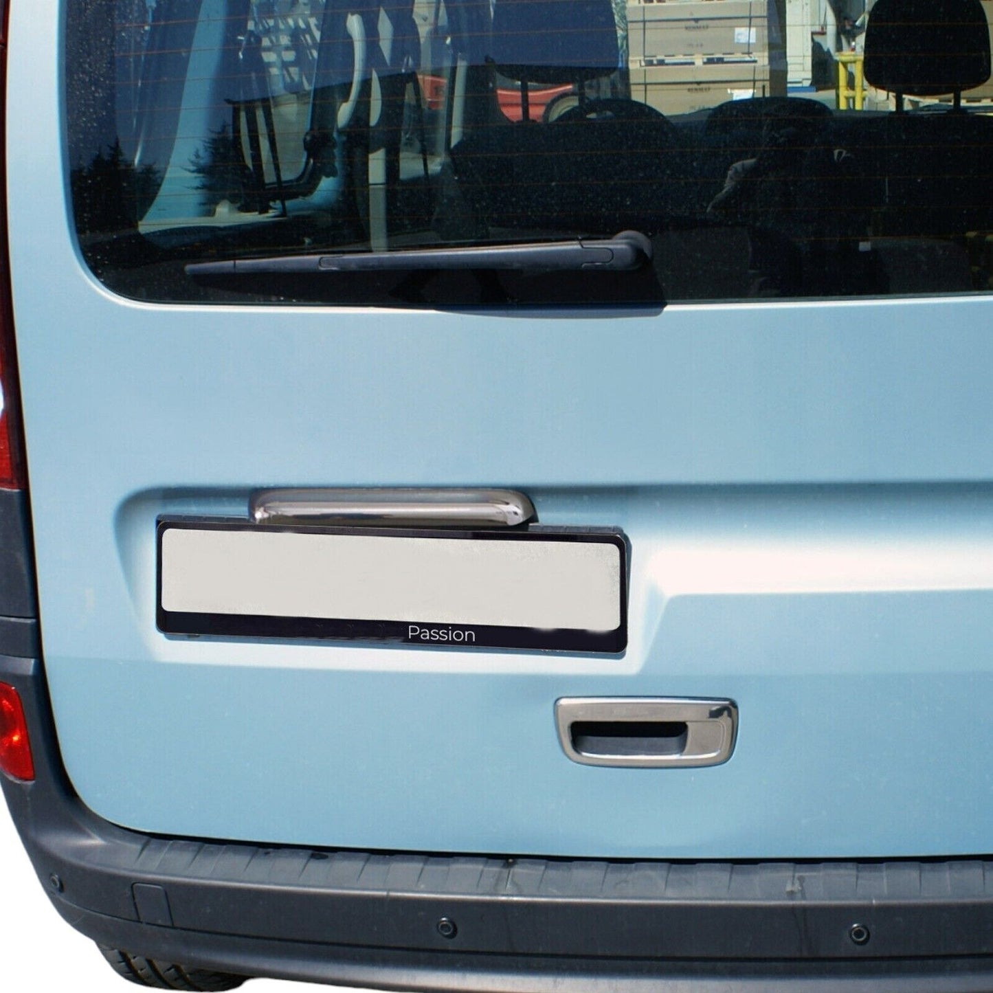 Chrome Rear Trunk Tailgate Trim Cover S.STEEL For R. KANGOO 2008-2021