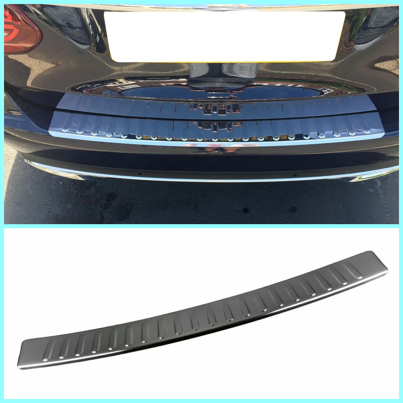 Chrome Rear Bumper Stainless Steel For Mercedes C Class W205 S205 2014-2021