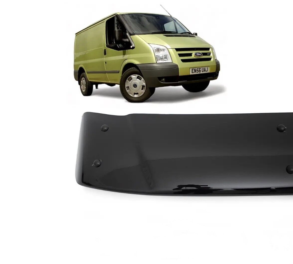 ABS SUN VISOR SOILD BLACK ACRYLIC Compatible For FORD TRANSIT MK6 MK7 2001-2013