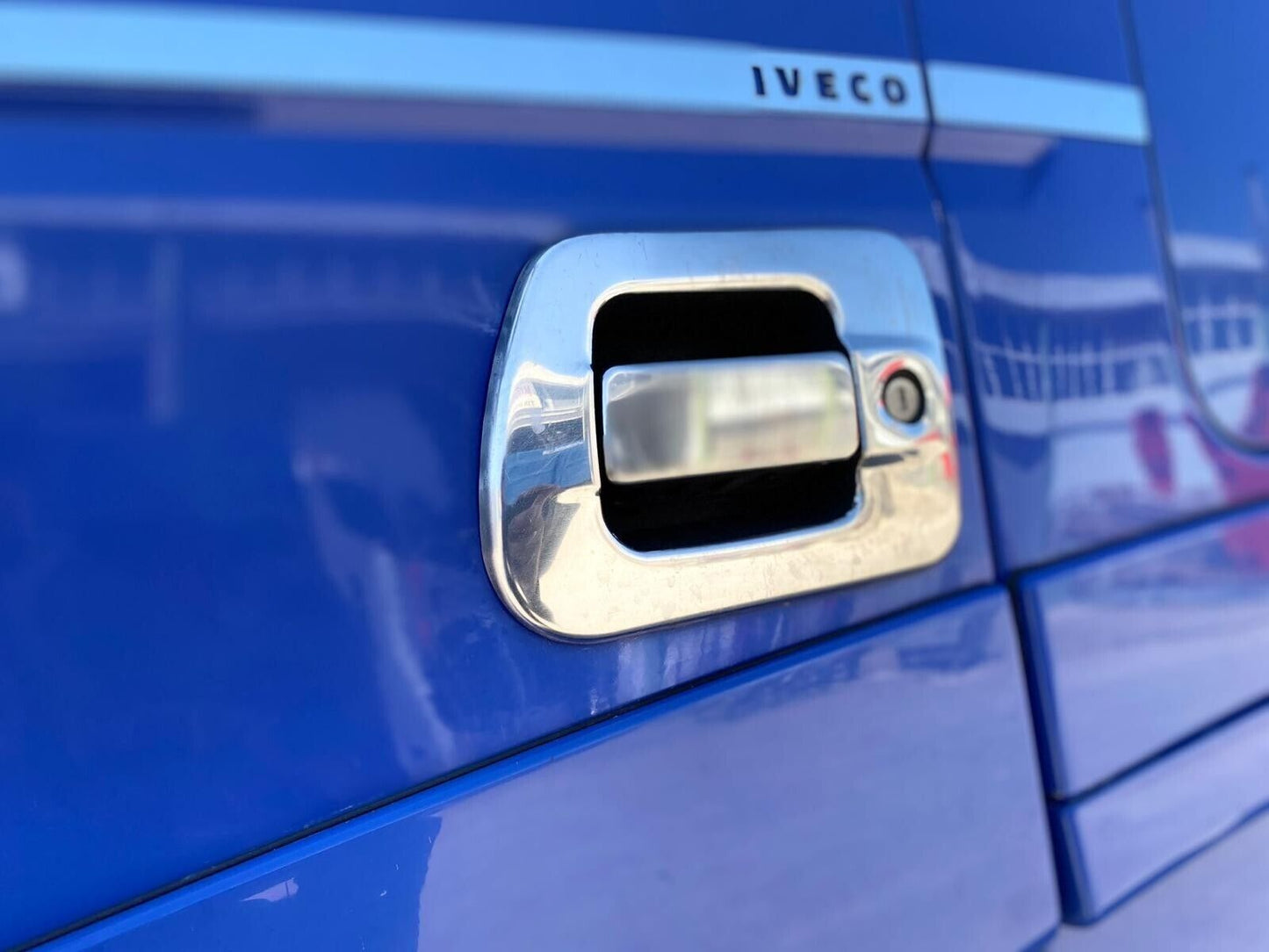 Iveco Stralis Hi-Way Truck Chrome Door Handle Cover Set 4Pieces Stainless Steel
