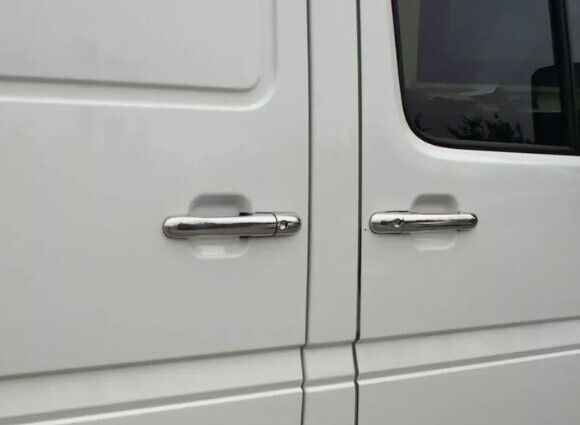 Chrome Door Handle Covers S.Steel 4dr. For M. Sprinter W906 & Crafter 2006-2017