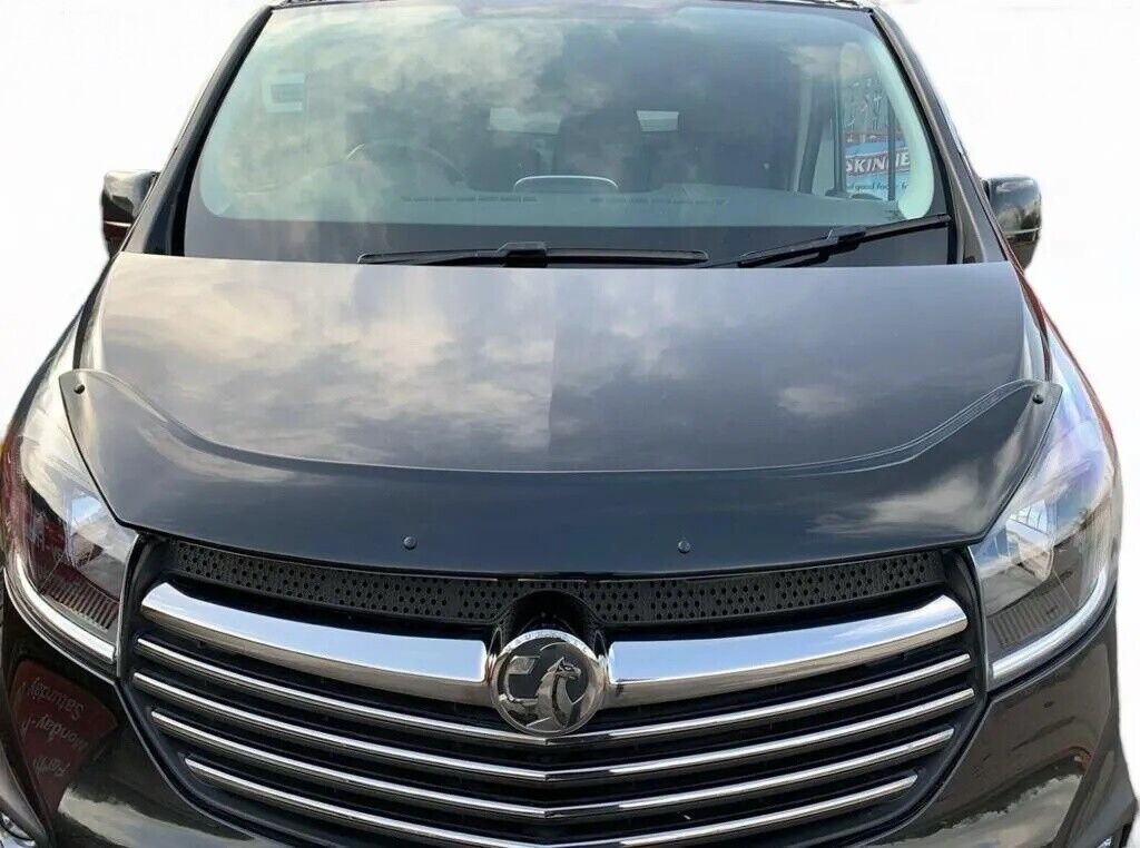 BONNET WIND STONE DEFLECTOR PROTECTOR FOR VAUXHALL OPEL VIVARO 2014-2018