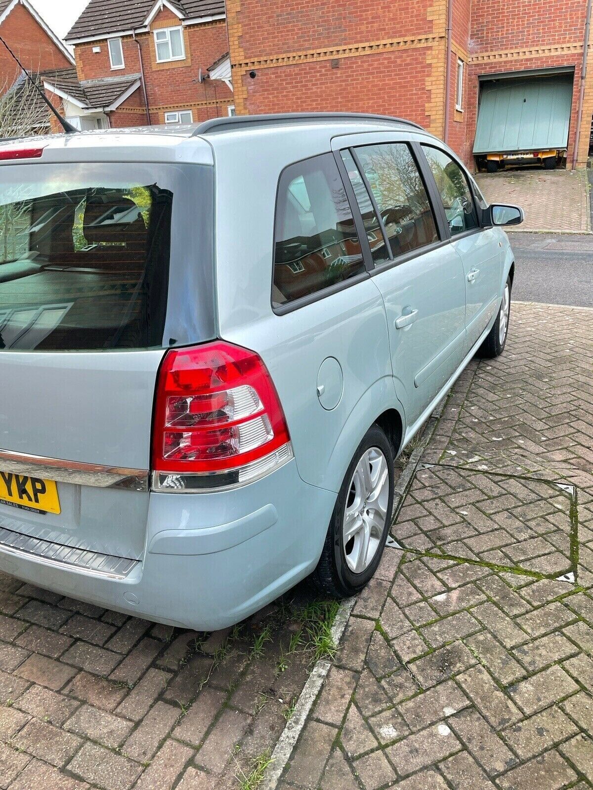 Chrome Rear Bumper Protector For Vauxhall Opel Zafira B (MKII) 2005-2014