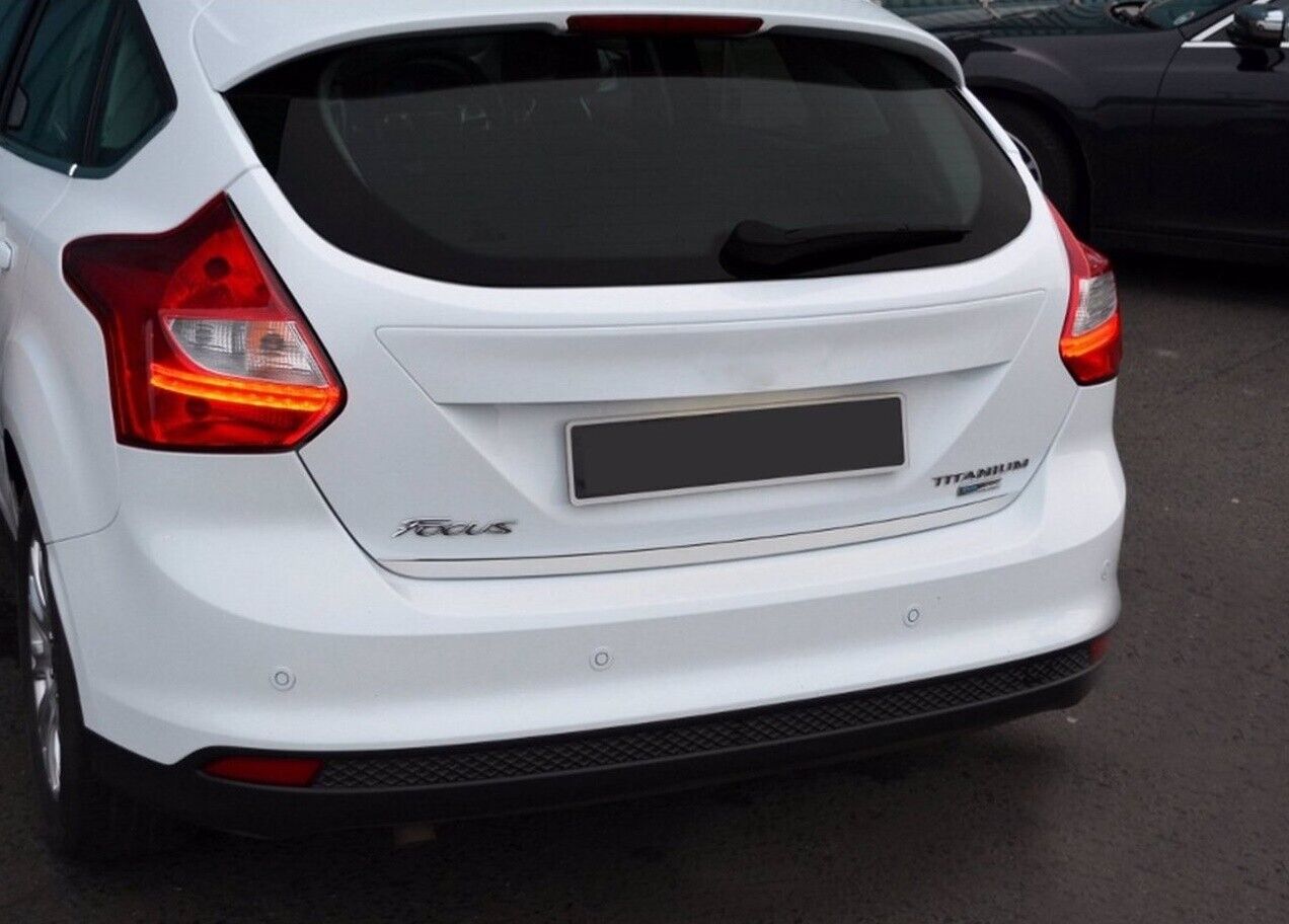 Chrome Rear Tailgate Boot Lid Trim FITS Focus MK3 Saloon 2011-2017