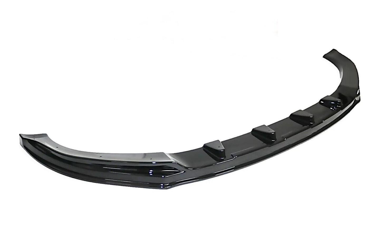 Lower Front Gloss Black ABS Splitter Bumper Lip For TRANSPORTER T5.1 2010-2015
