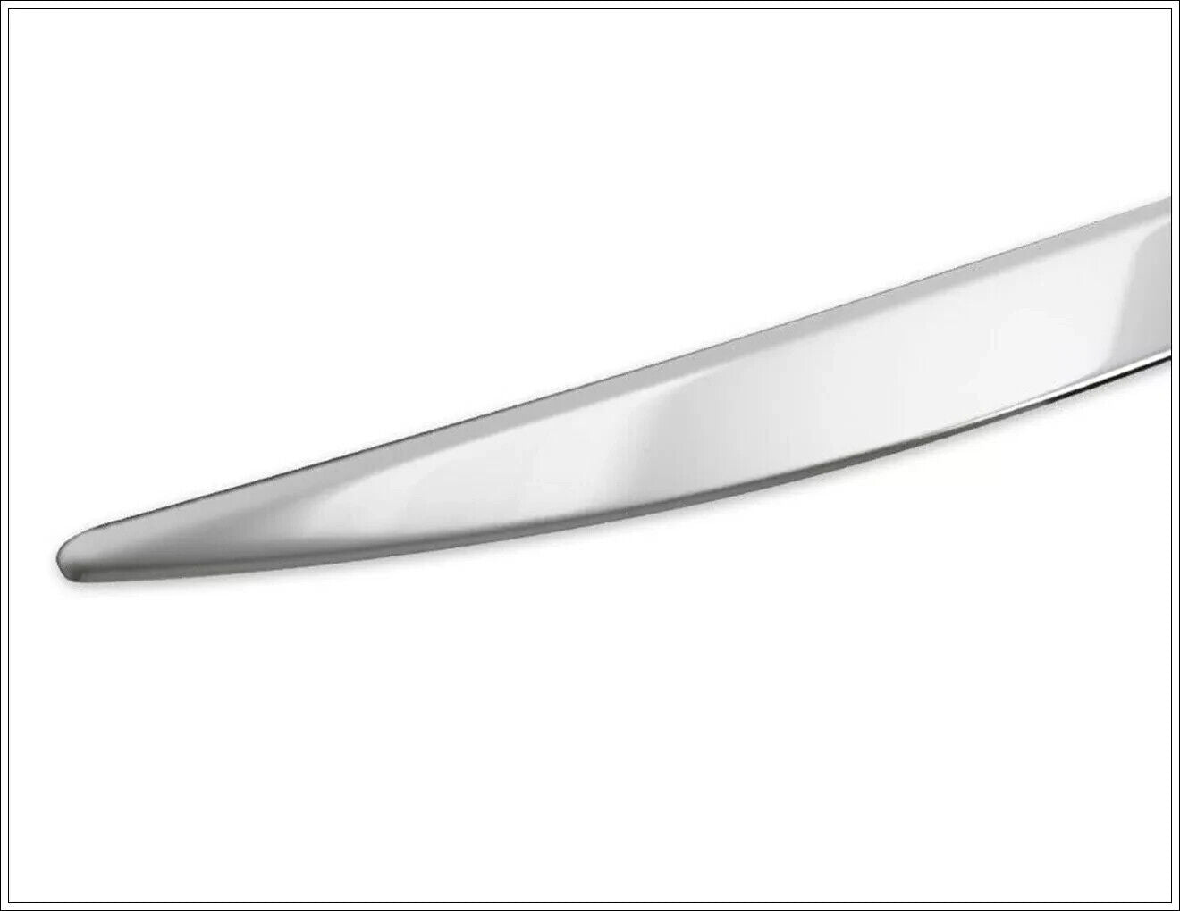 Chrome Rear Window Under Trim S.STEEL For Mercedes VITO W447 VITO 2014-2024