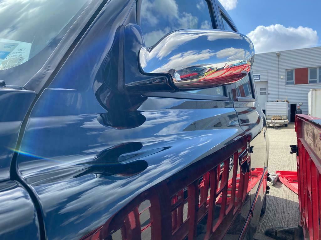 Chrome Wing Mirror Cover 2Pcs S.Steel For London Taxi TX1 TXI TX2 TXII TX4