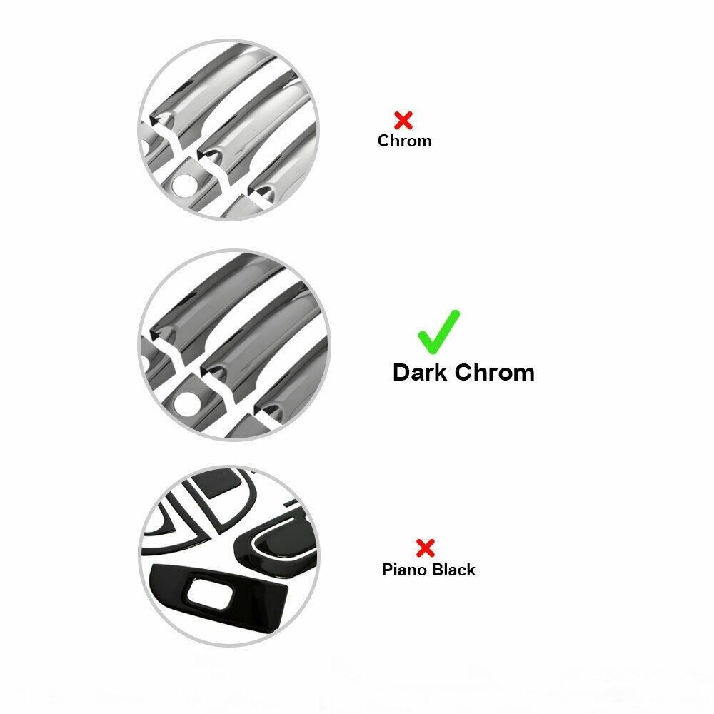 Dark Chrome Rear Bumper Protector For VWT5 TRANSPORTER/CARAVELLE 2003-2015