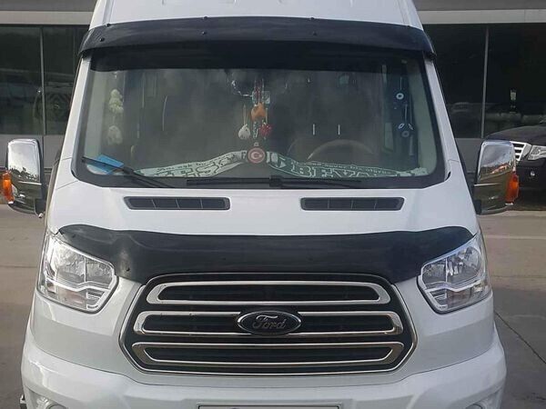 ABS SUN VISOR SOILD BLACK ACRYLIC Compatible For FORD TRANSIT MK8 2014-2023