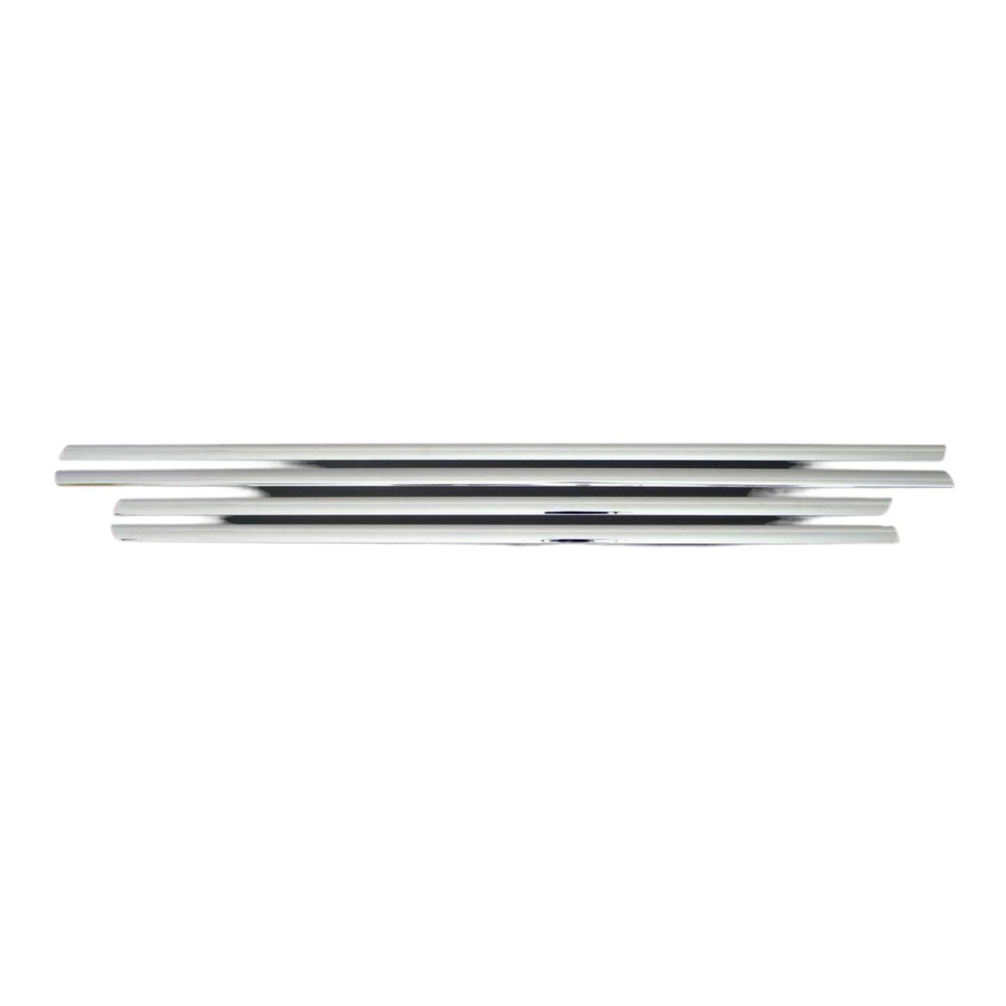 Chrome Windows Frame Trim Cover 4Dr 4Pcs For Vauxhall Opel Corsa D 06-2015