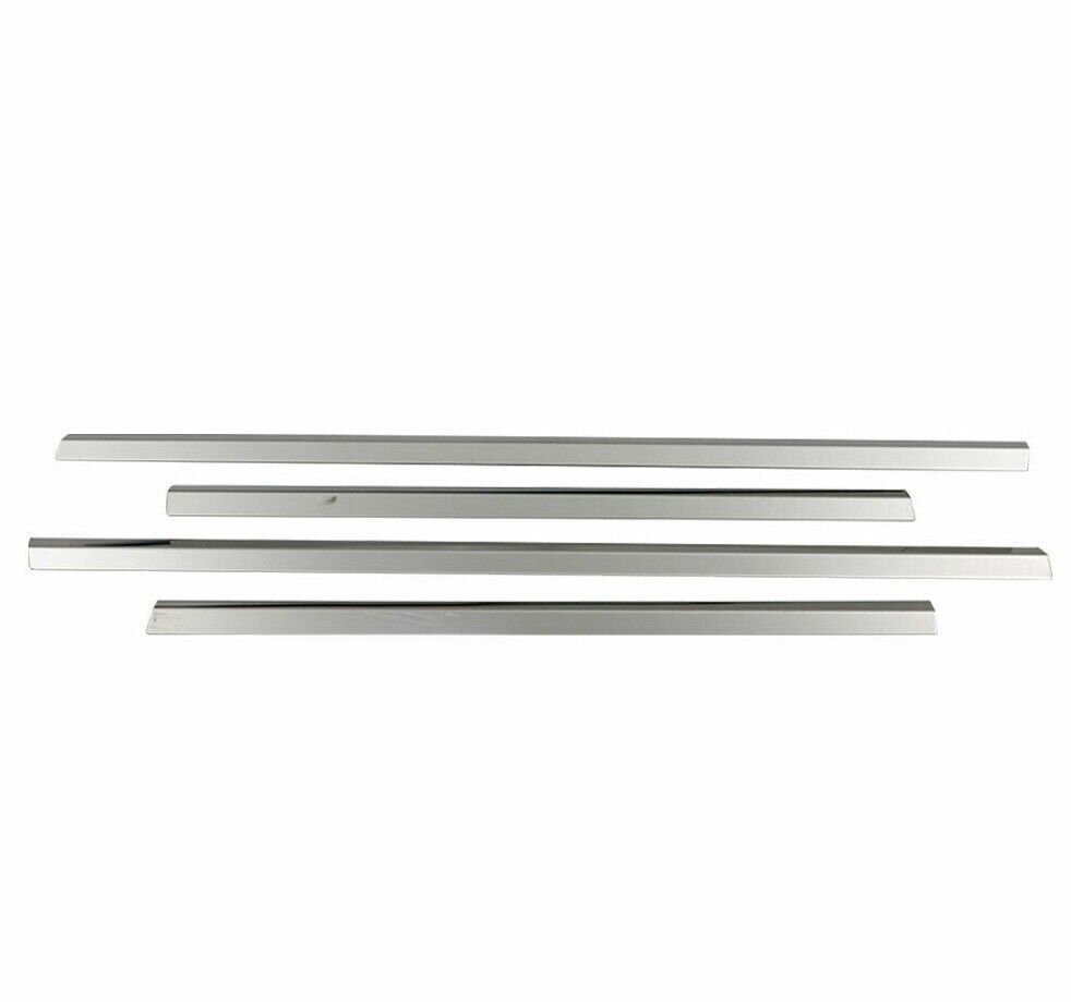 Chrome Windows Frame Trim Strips 4pcs For Mercedes ML W163 1996-2006