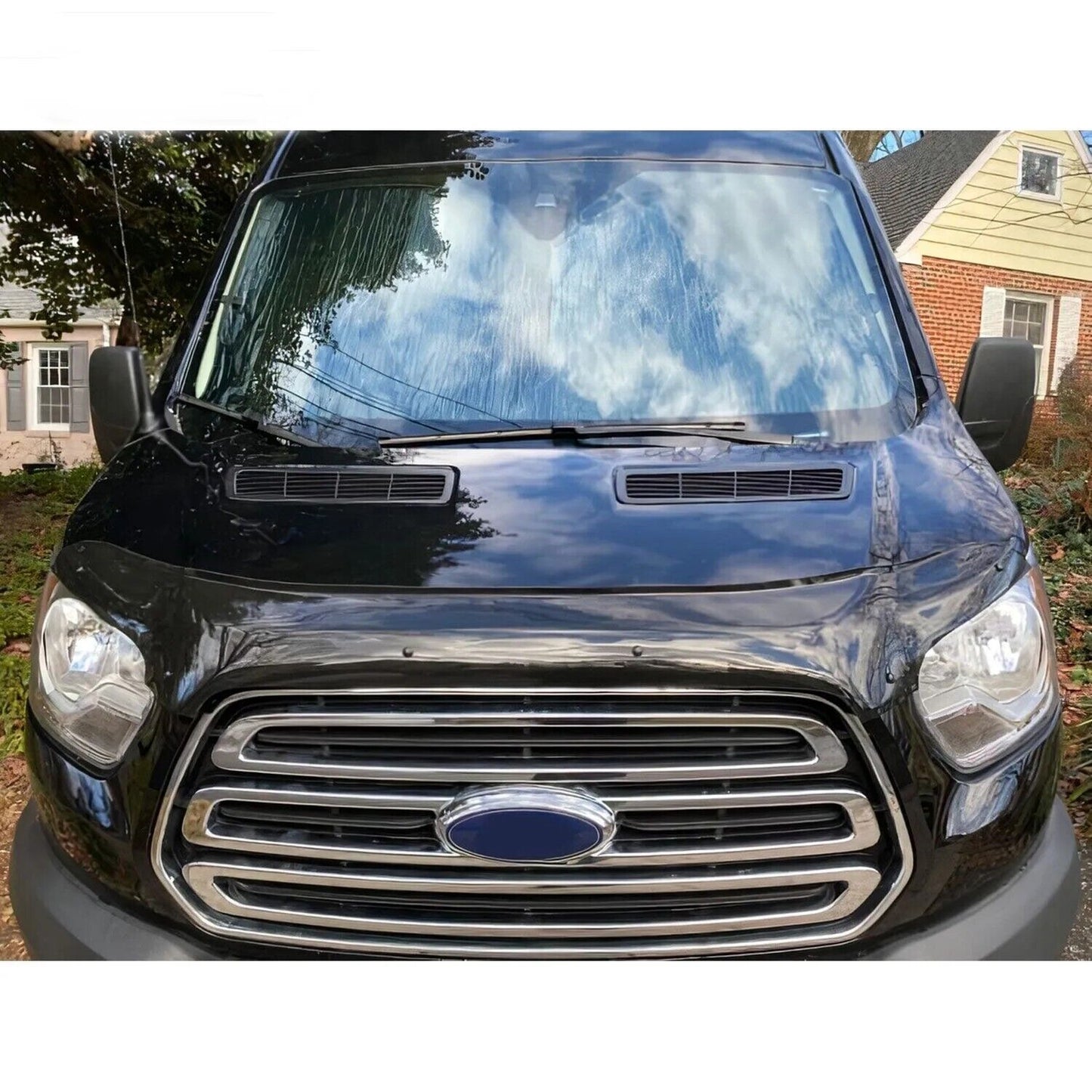BONNET WIND STONE DEFLECTOR PROTECTOR FOR FORD TRANSIT MK8 2014-2018