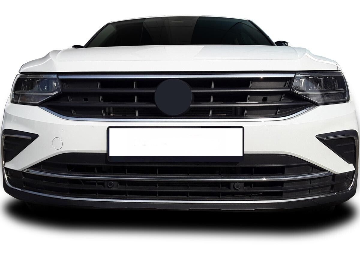 Chrome Fog Light Covers Strips 4Pcs Stainless Steel For VW TIGUAN II 2020-2023
