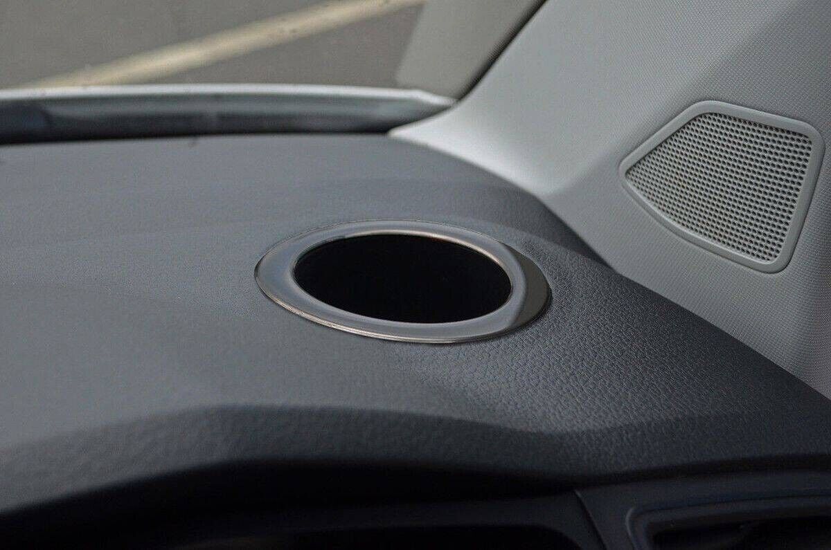 Cup Holder Frames S.Steel (Black) For T6/T6.1 Transporter Caravelle 2015-2023