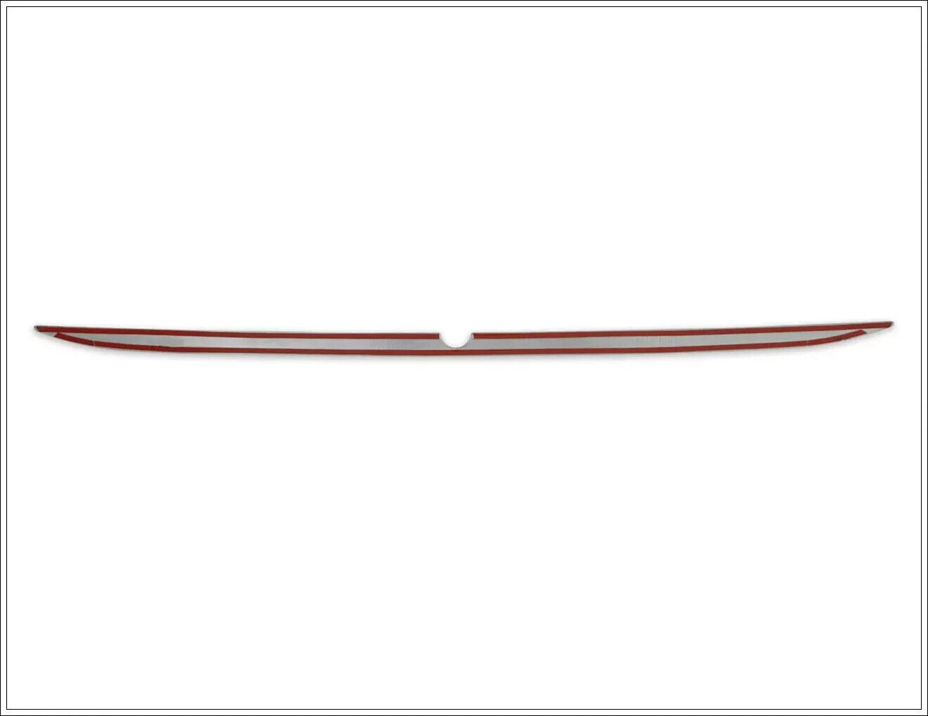 Chrome Rear Window Under Trim S.STEEL For Mercedes VITO W447 VITO 2014-2024