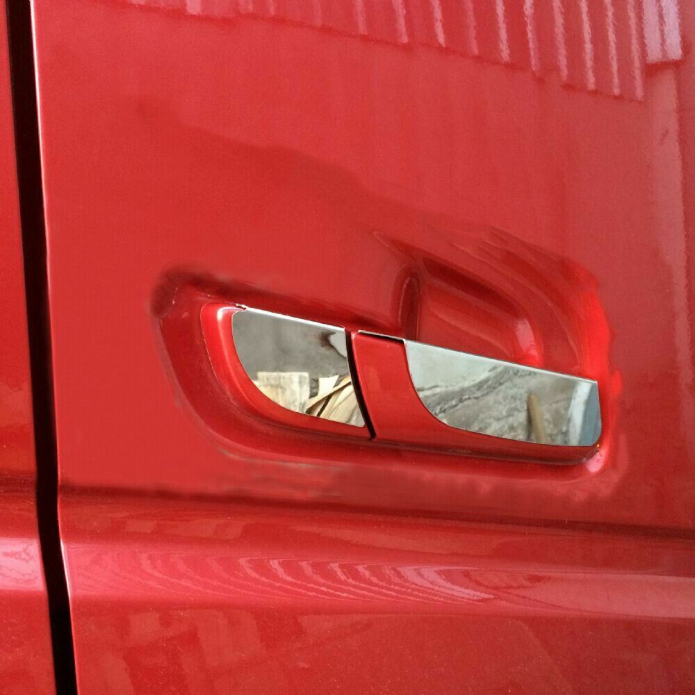 Volvo FH4/FH16 Chrome Door Handle+Rim Cover 2Door 6pcs S.Steel(Left Hand Drive)