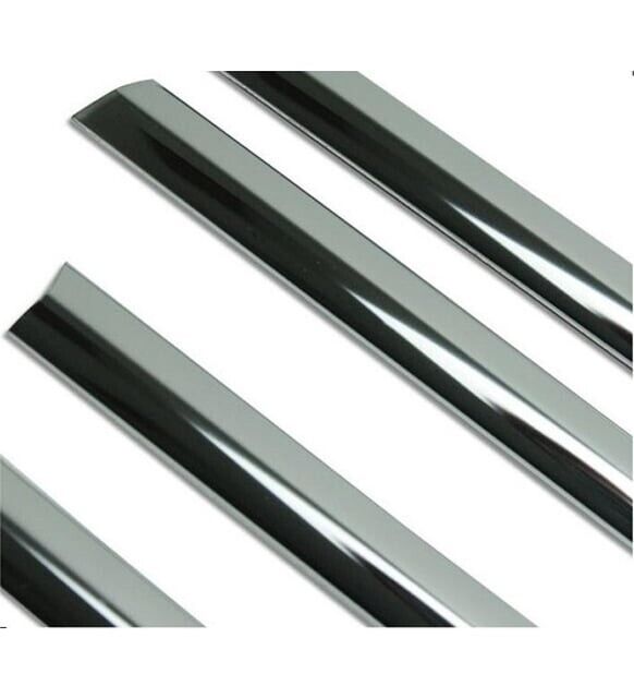 Chrome Windows Frame Trims 4 pcs S.STEEL For Toyota Corolla 2007-2012