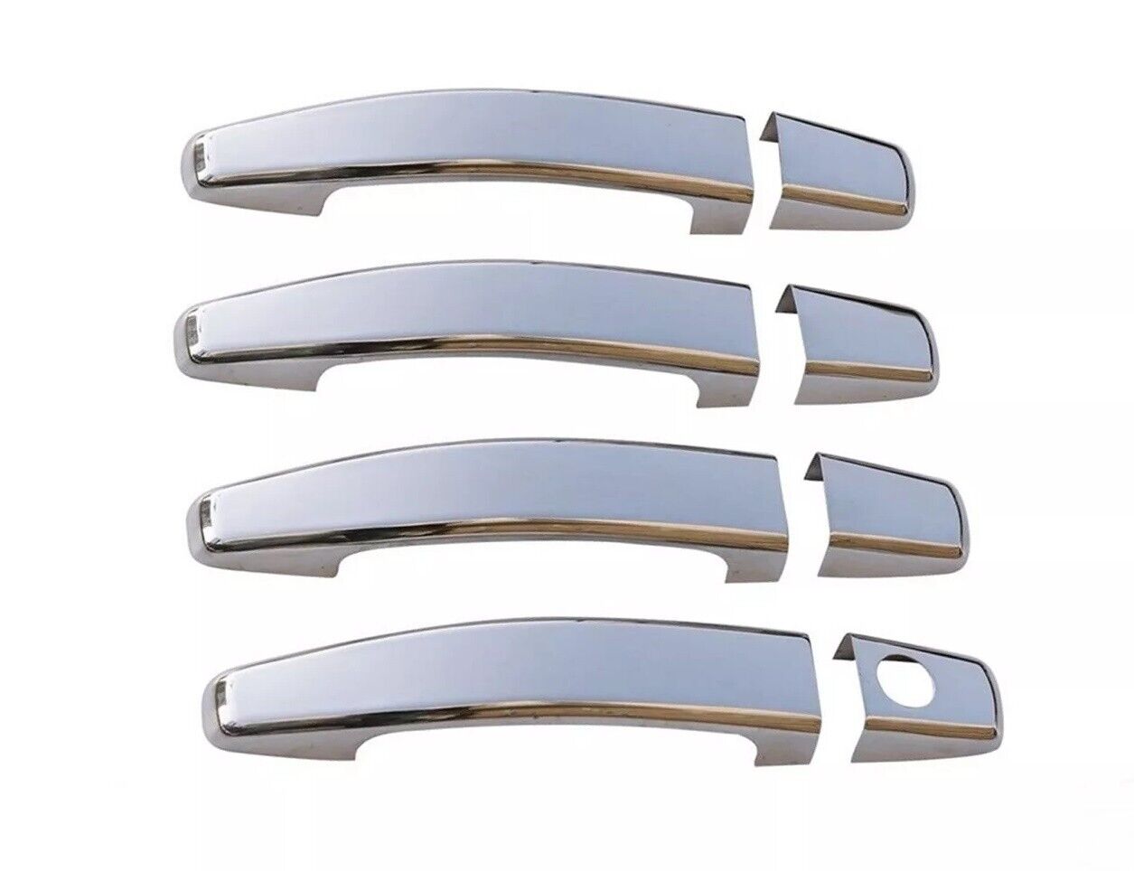 Chrome Door Handle Cover 4DR FOR VAUXHALL OPEL ANTARA-MOKKA-MOKKA-X/ASTRA H-J