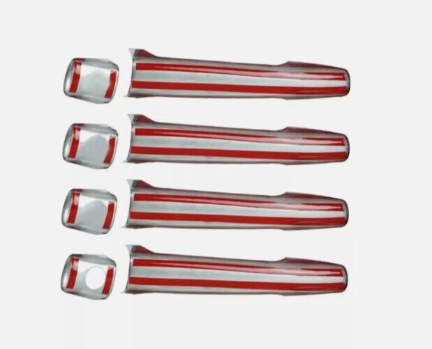 Chrome Door Handle Cover 4drS.STEEL For Citroen Berlingo/C4/C4 -Picasso/Jumpy 2