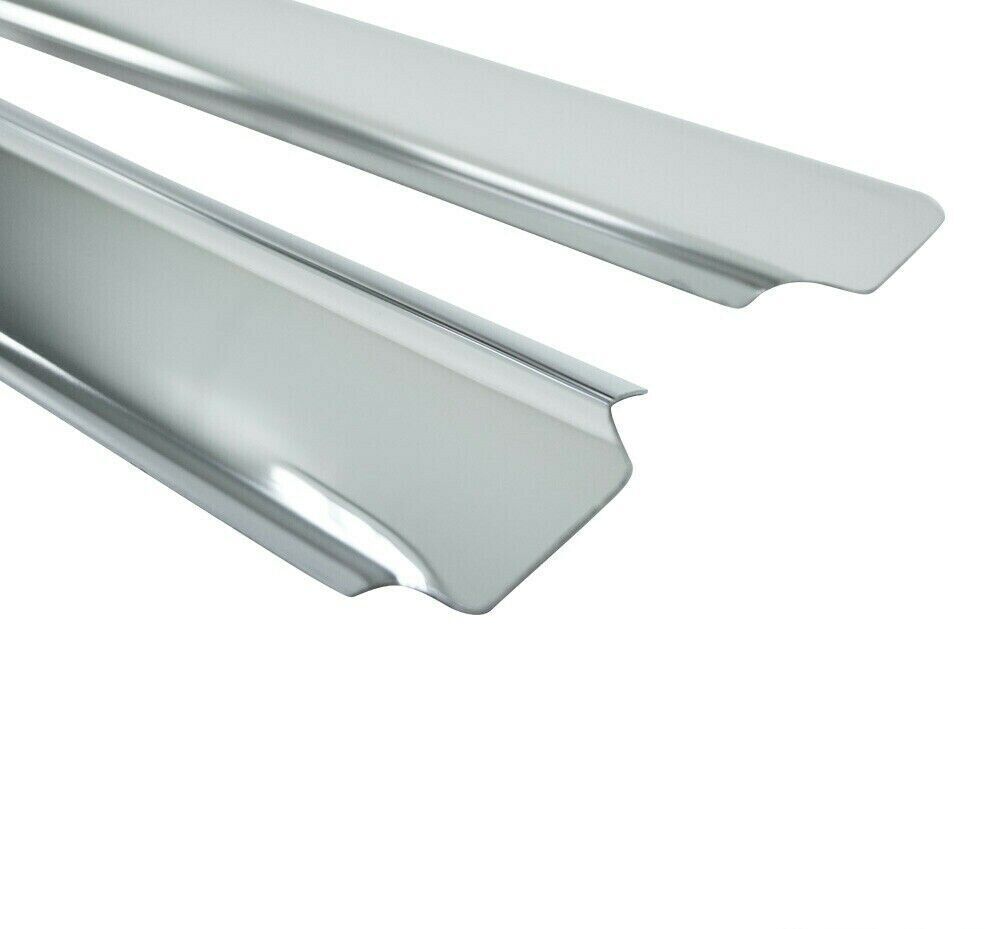 Chrome Front Grill Covers 2Pieces STAINLESS STEEL For Ford Transit MK7 2006-2013