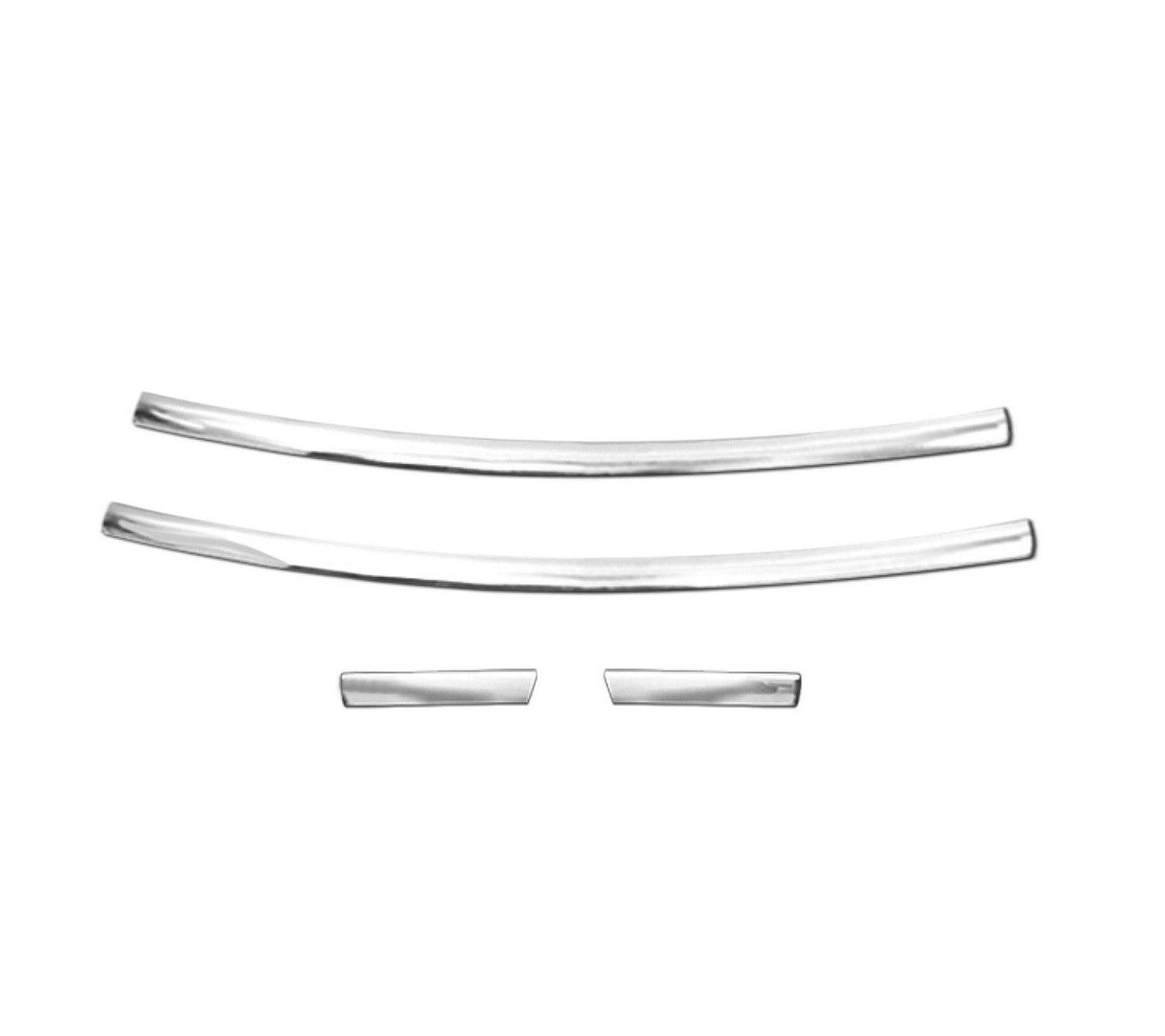 Chrome Front Bumper Streamers 4Pcs S.Steel For VW T6.1 TRANSPORTER 2019-2021