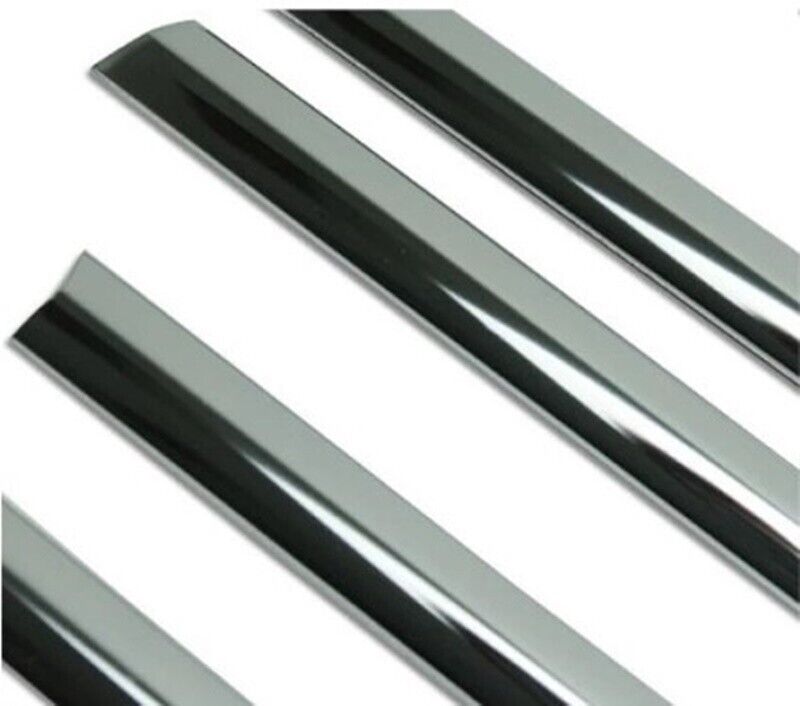 Chrome Windows Frame Trims 4 pcs S.STEEL For Vauxhall Opel Corsa B 1996-2000