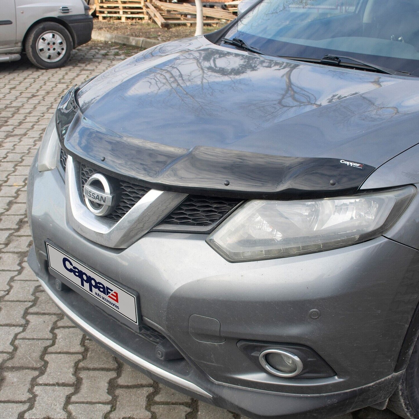 BONNET WIND STONE DEFLECTOR PROTECTOR FOR NISSAN X-TRAIL T32 13-2021