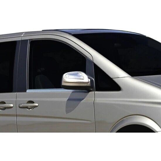 Abs Chrome Mirror Cover 2 Pcs. (With Signal) FOR Mercedes Vito W639 2010-2014