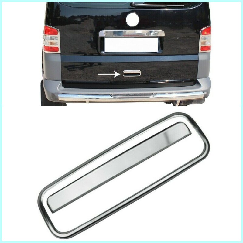 Chrome Rear Door Handle Cover For VW CADDY/ T5 TRANSPORTER CARAVELLA MULTIVAN