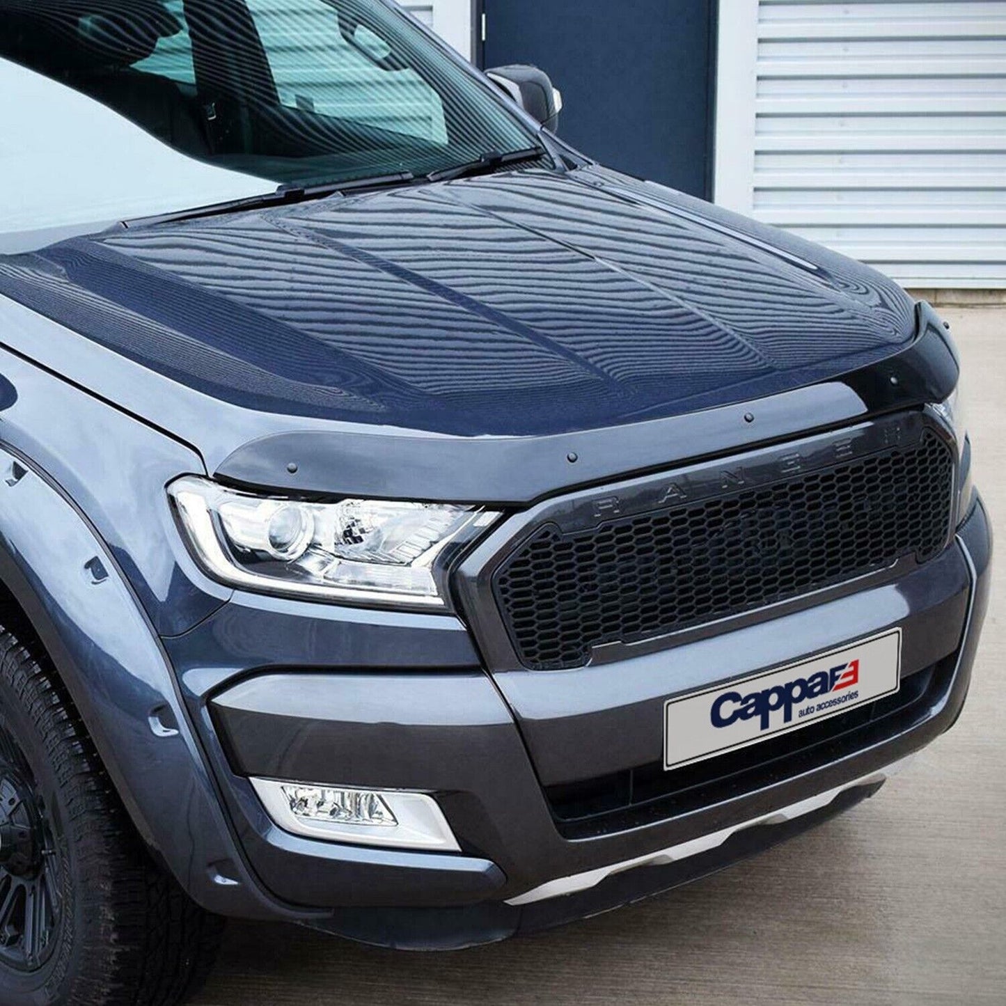 BONNET WIND STONE DEFLECTOR PROTECTOR FOR FORD RANGER FL 2015-2018