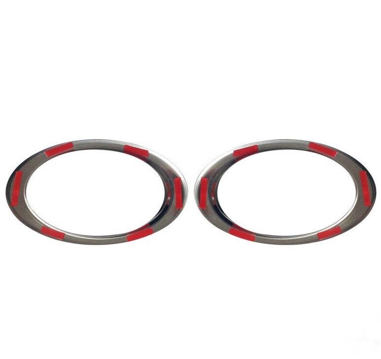 Chrome Fog Light Frame 2Pcs For VW T5.1 TRANSPORTER CARAVELLE MULTIVAN 2O10-2014