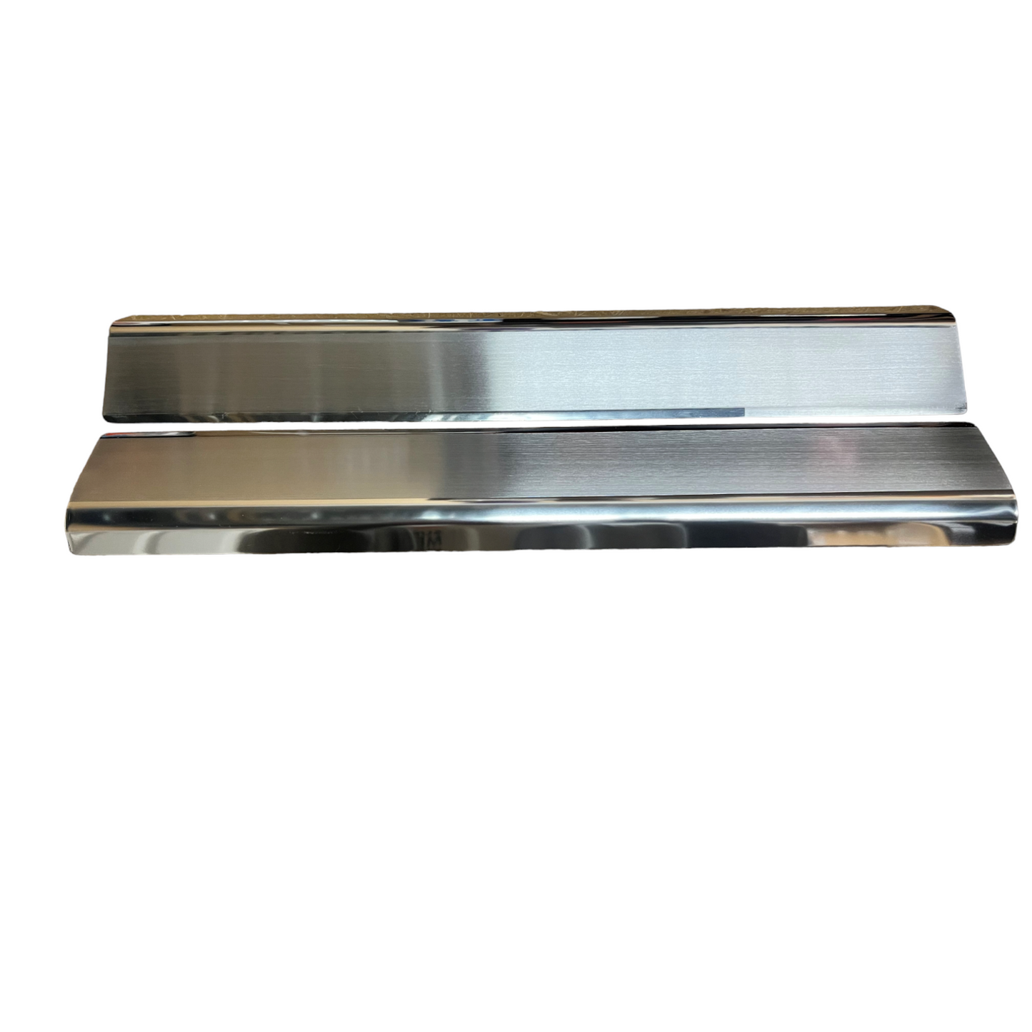 Chrome Door Sill Scratch Guard 2Door S.Steel For VW T5 TRANSPORTER 2003-2015