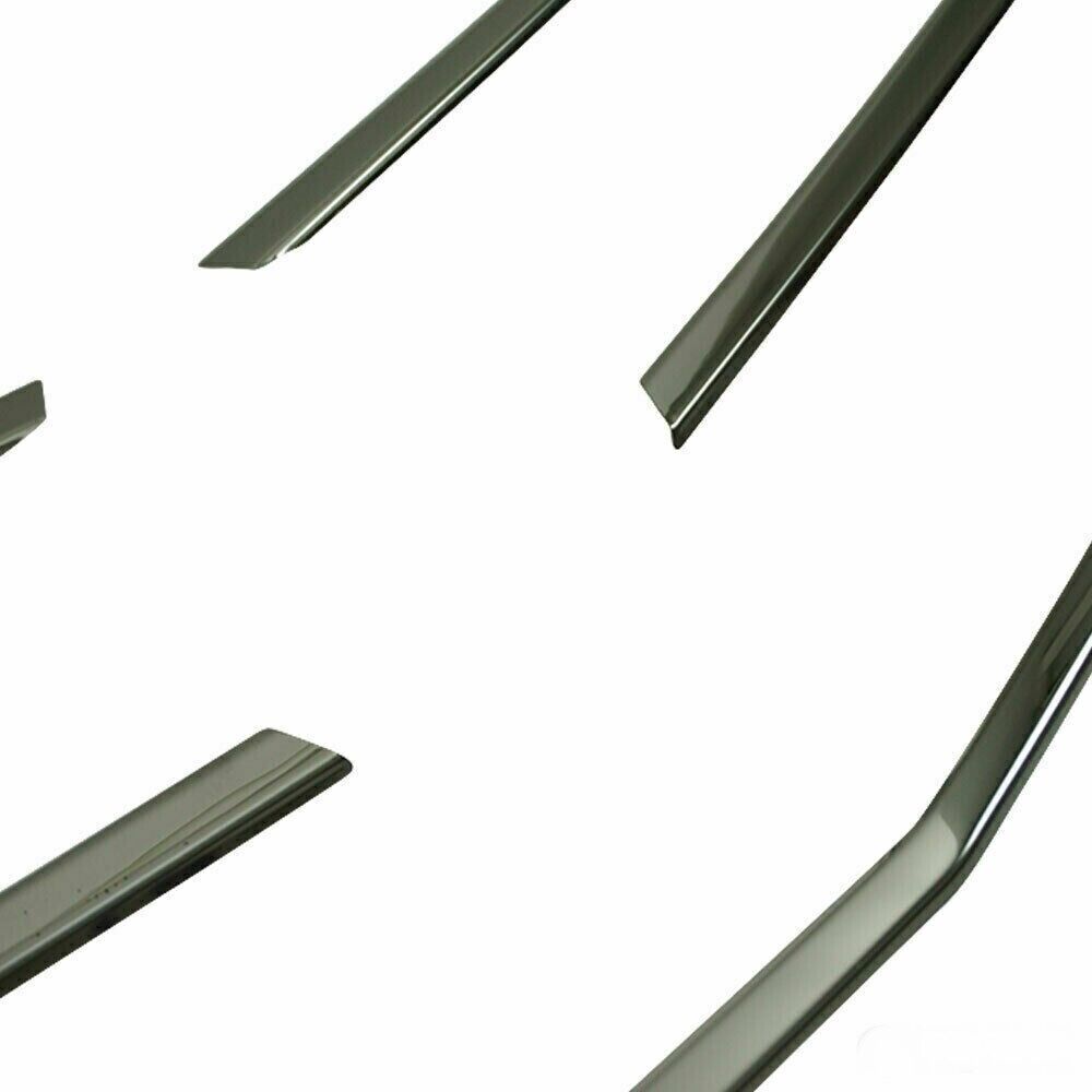Dark Chrome Front Grill 5Pcs Stainless Steel For Mercedes Vito 2104-2020