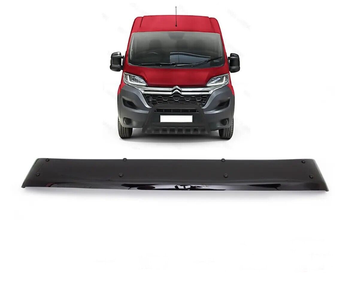 ABS SUN VISOR SOILD BLACK ACRYLIC Compatible For DUCATO/BOXER/RELAY 2006-2023